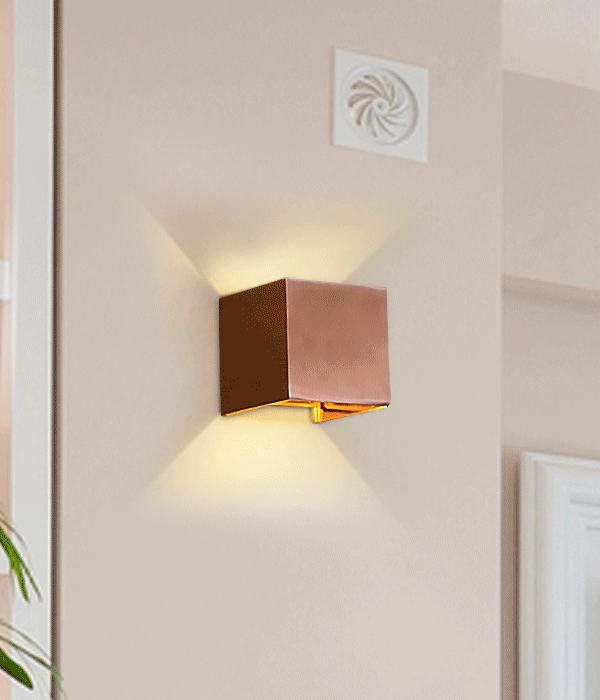 카즈 LED벽등 심플 모던 사각벽조명5W